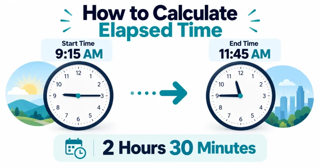 How to Calculate Elapsed Time